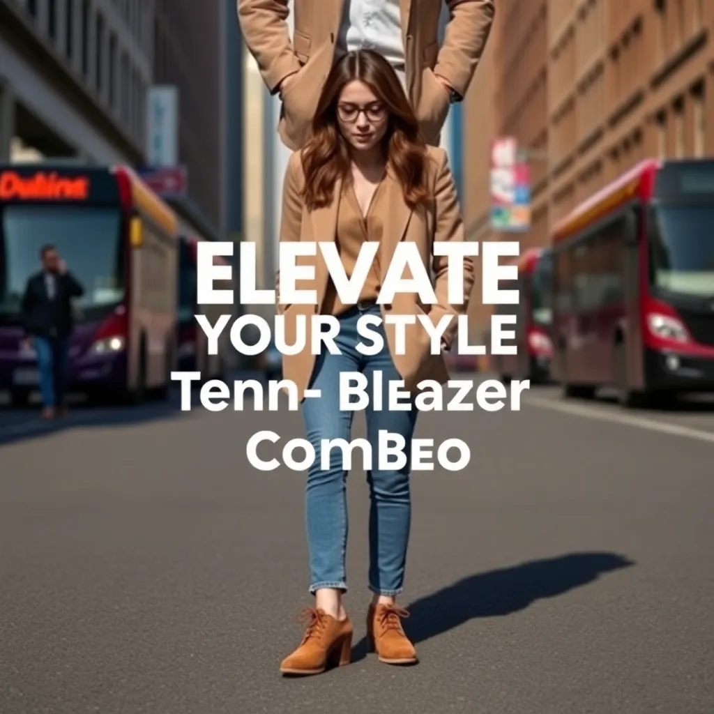 Elevate Your Style: Brown Suede Shoes & The Jeans-Blazer Combo