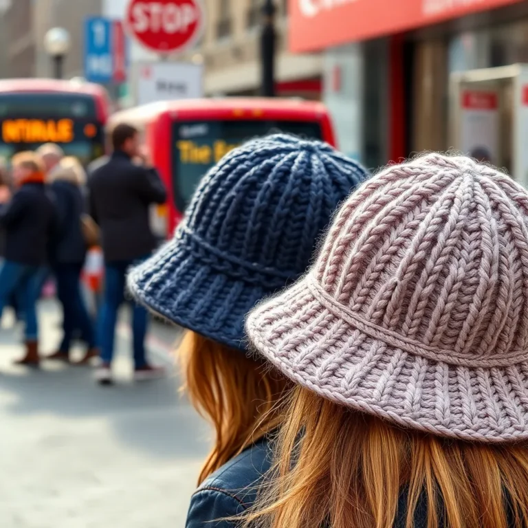 Knitted Bucket Hats: The Chic Winter Accessory Trend