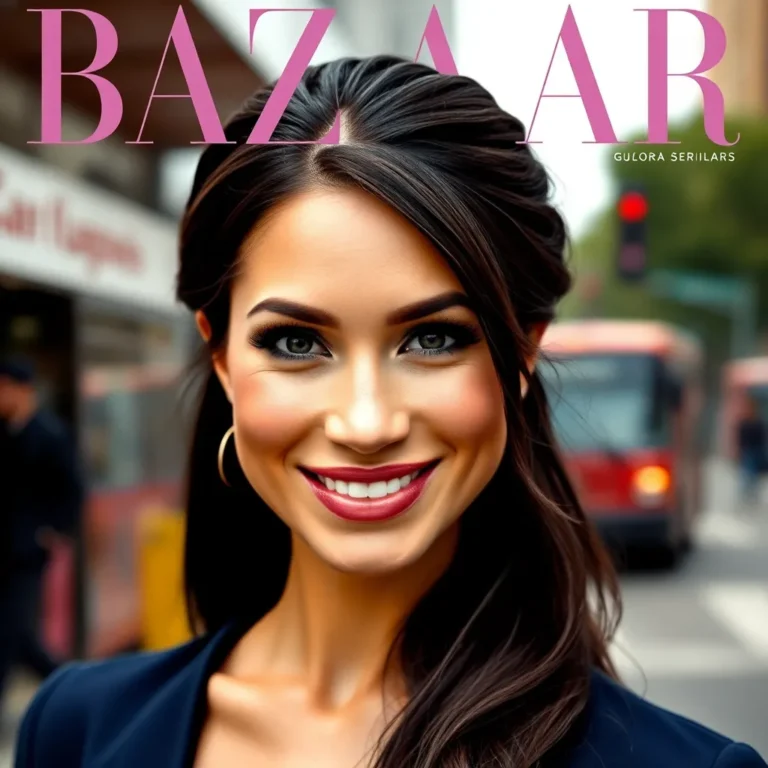 Meghan Markle Graces Harper's Bazaar Art Issue Cover