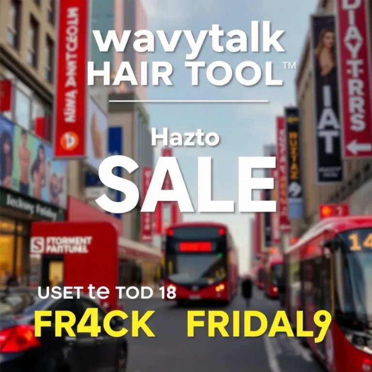 Wavytalk Hair Tool Sale: Up to 40% Off Black Friday Deals