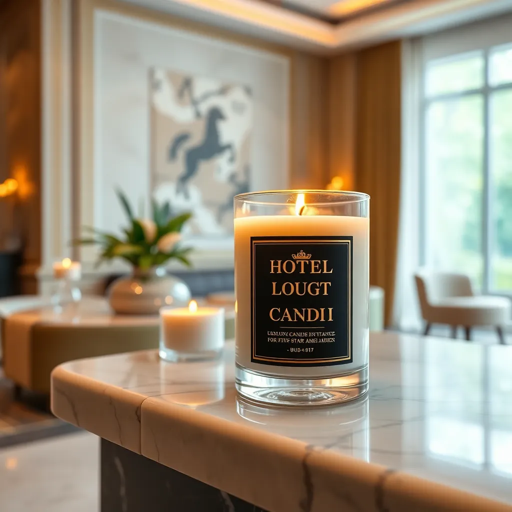 Hotel Lobby Candle: Luxury Scents for a Five-Star Home Ambiance