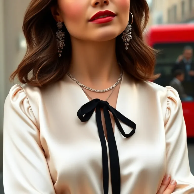 Satin Blouses: Your Key to Effortless Festive Elegance