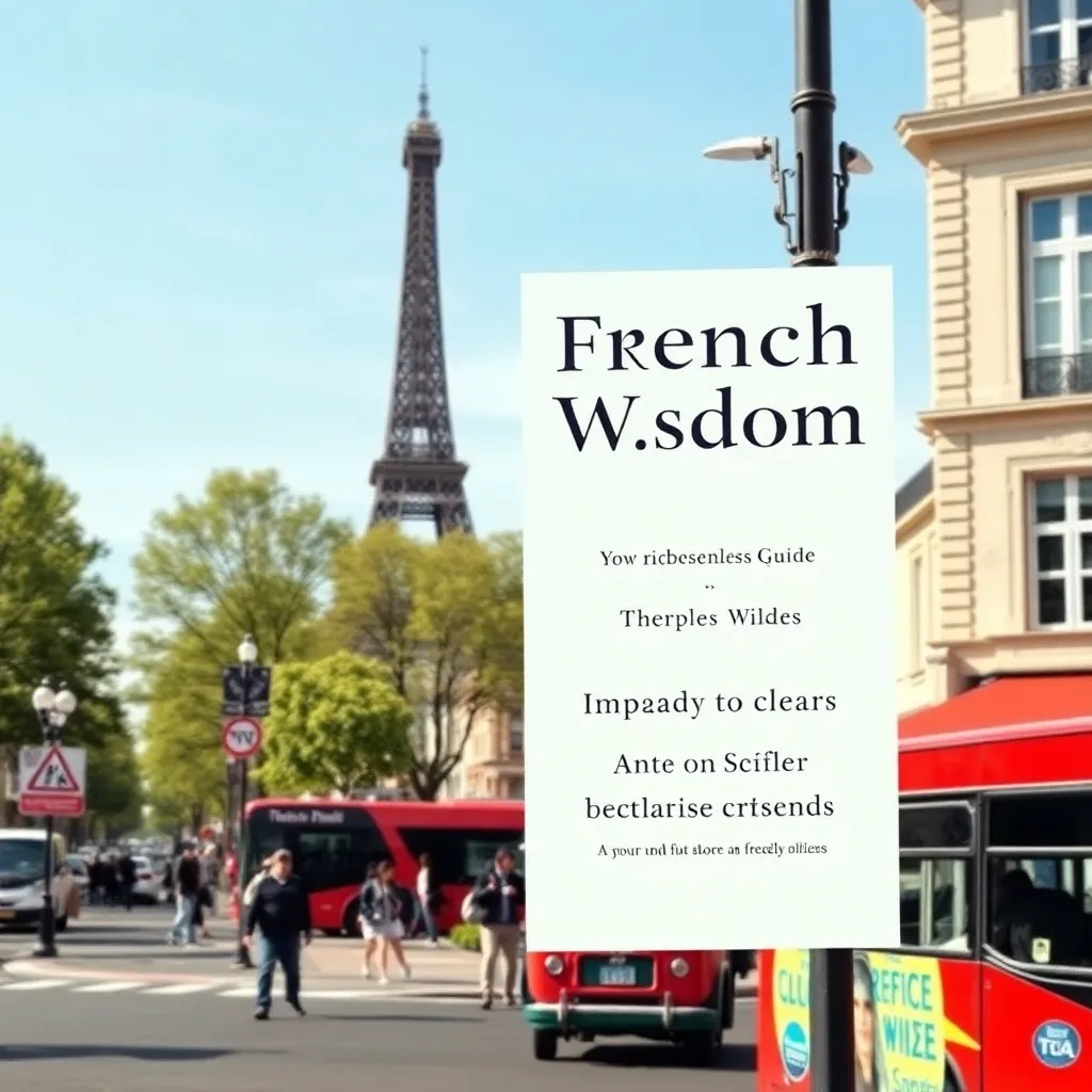 French Wisdom: A Timeless Guide for Style & Life Decisions