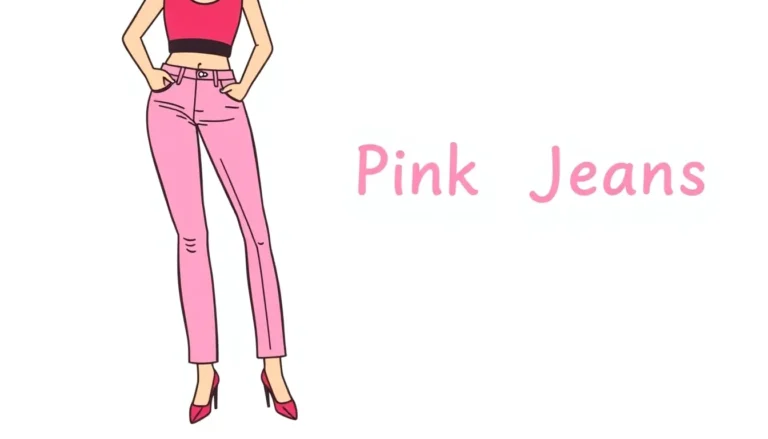 PINK JEANS ARE THE HOT DENIM TREND TAKING OVER SUMMER 2026